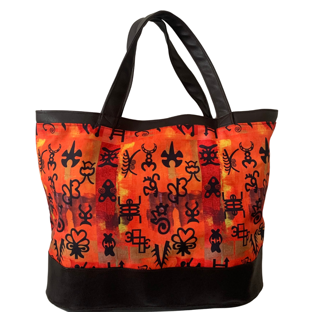 Orange Ga Samai Tote bag