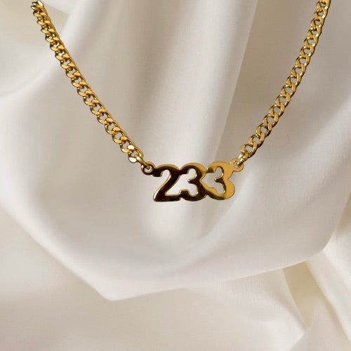 Dial “233” Necklace