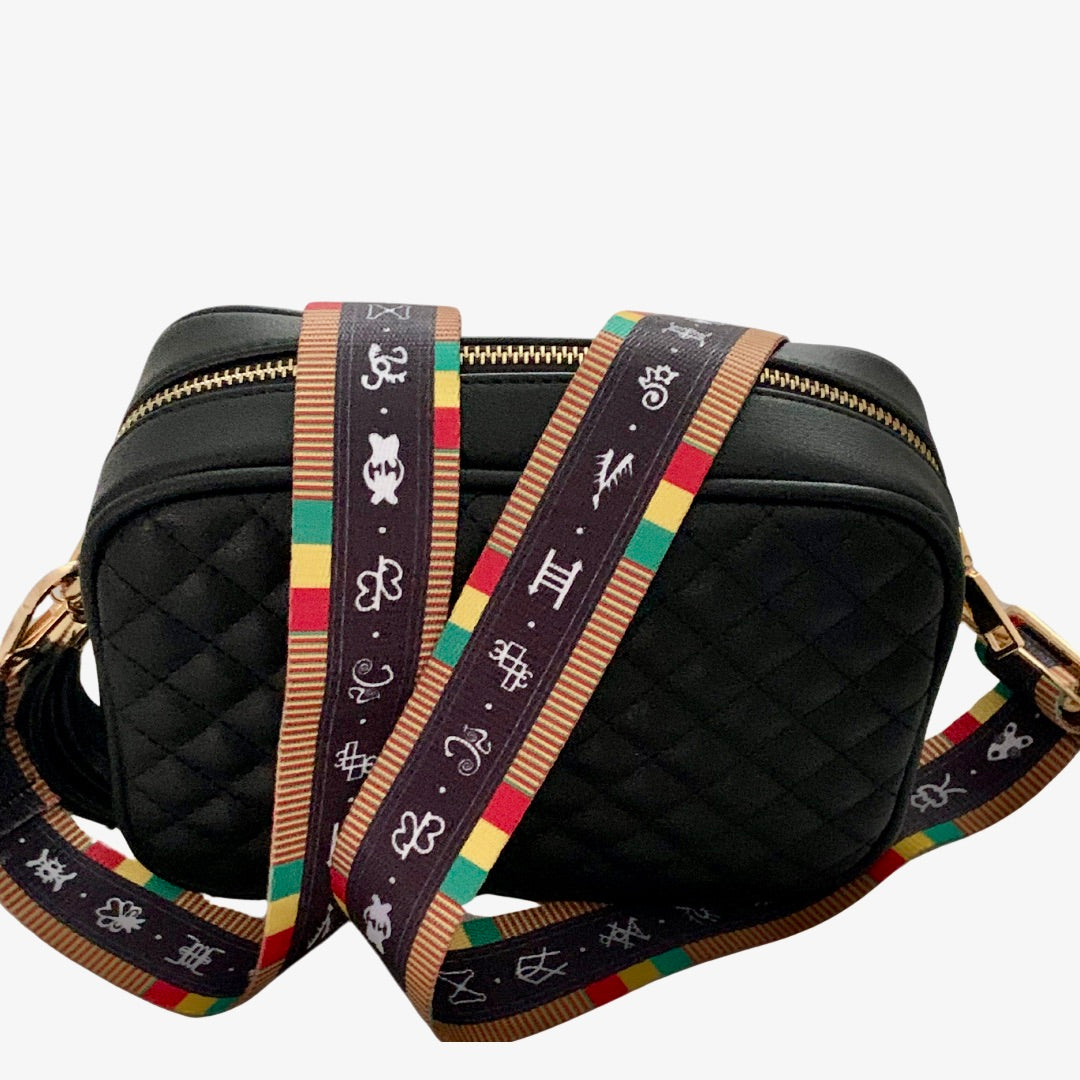 Black Ga Samai bag strap