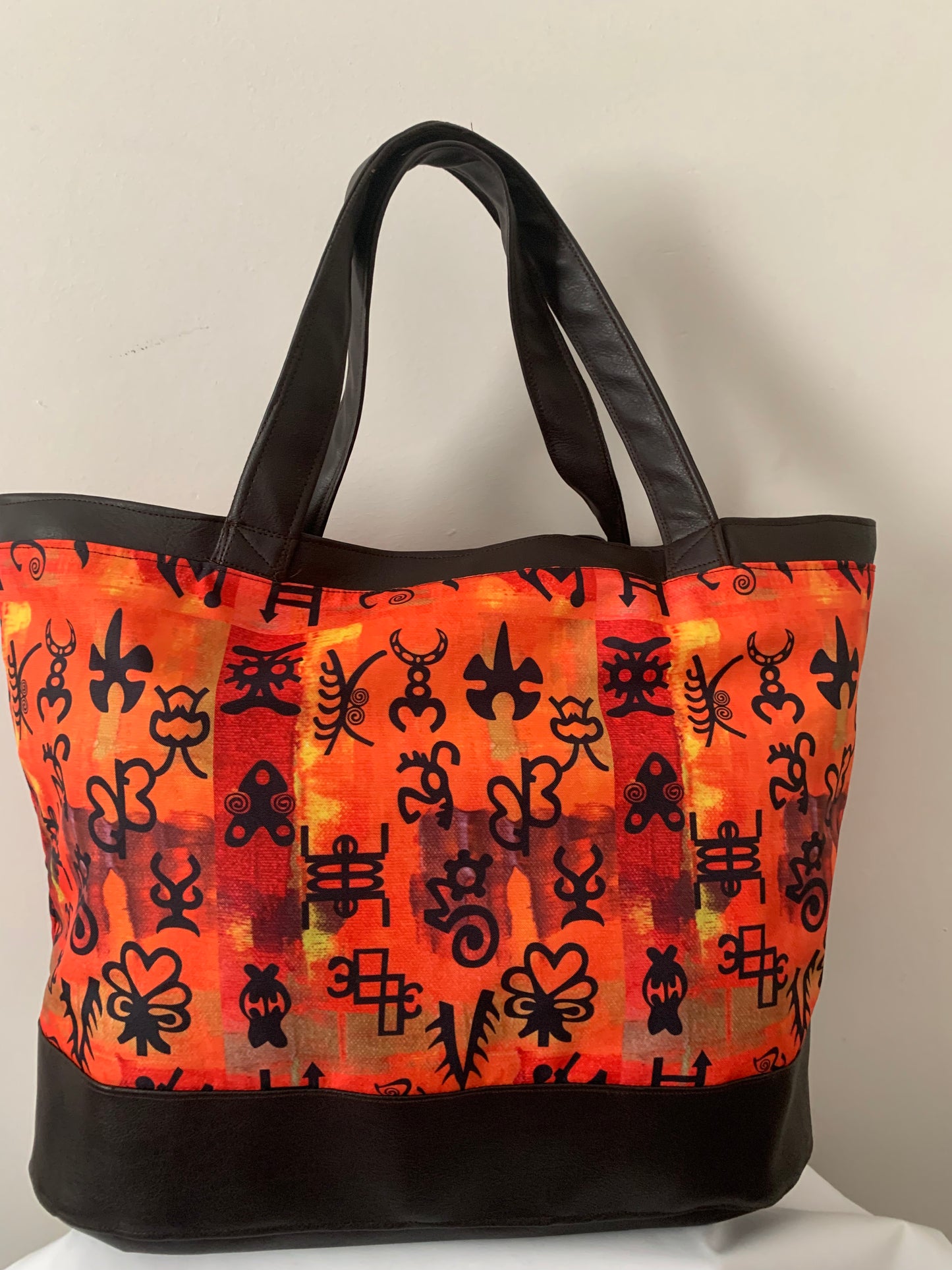 Orange Ga Samai Tote bag