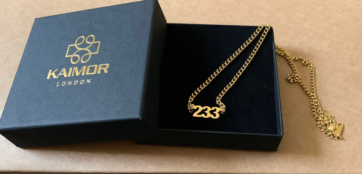 Dial “233” Necklace